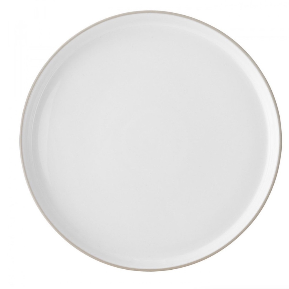 NWT Wedgwood Vera Wang Vera Color White Stoneware Serving Platter. MSRP $80